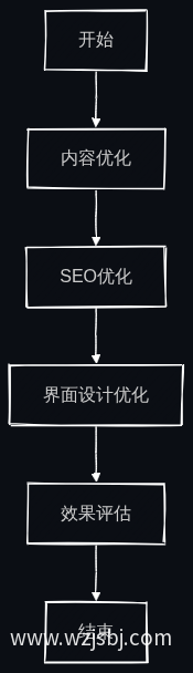 官网优化解决方案流程图