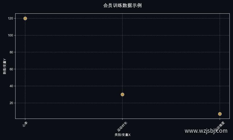 会员训练数据示例